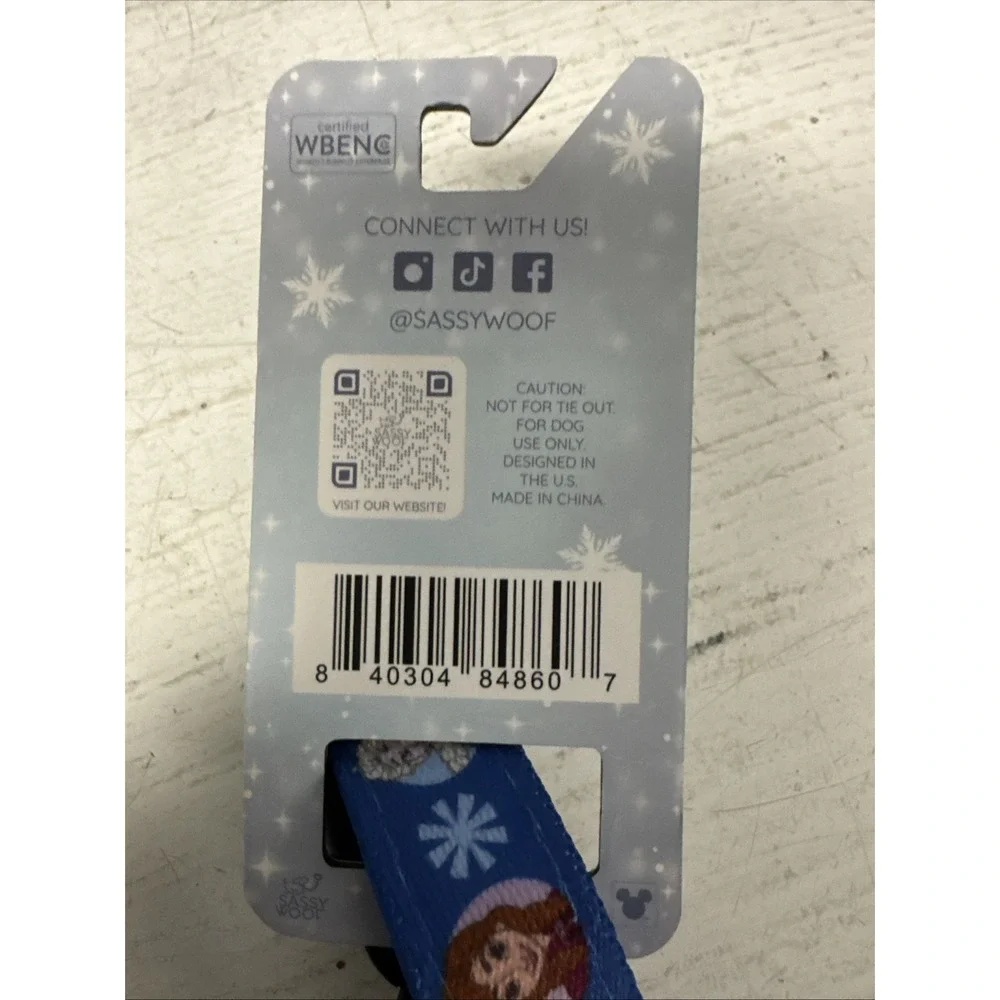 Disney Frozen M Medium Dog‎ Collar Adjustable 11